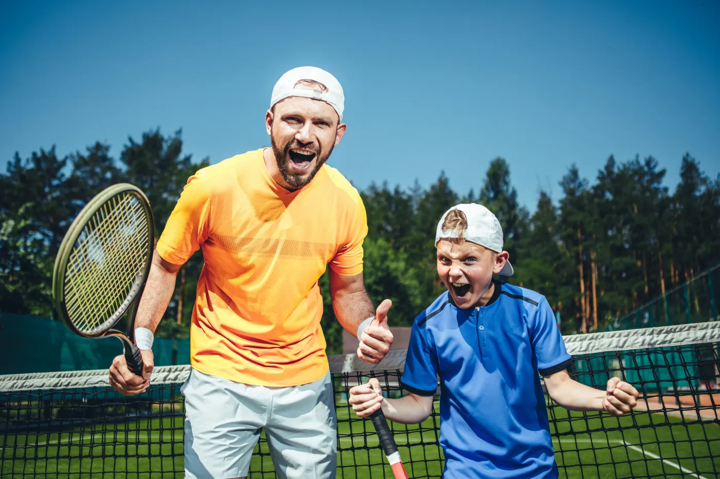 L'école de tennis du club